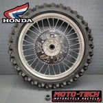 2001 Honda CR125R 19" Oem Rear Wheel Rim Hub Tire 250R (317). Fixed Price $250.00.