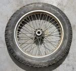 Rear Wheel 1970 Bsa A50 Goldstar 500. Fixed Price $99.95.