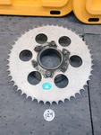 1971-77 Suzuki Oem TS400 Rear Hub Drive Flange & 49T Sprocket. Fixed Price $50.00.