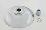 Chrome Hub Cap Kit For Harley Davidson By V-twin. Fixed Price $61.23.