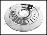 Triumph 8" Front Wheel Finned Chrome Trim Nave Plate Sls '59-62 Pn# 37-1332. Fixed Price $93.13.