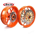 Fit Honda CBR1000RR 2004 2005 Repsol Orange Front Rear Wheel Rim + Brake Rotor. Fixed Price $843.70.