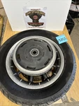 Harley 2008 Rear Wheel 9 Spoke Mag Touring Cush Drive Hub Pulley Adapter Street. Fixed Price $950.00.