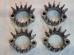 Honda 18231 425 Chrome Exhaust Flanges CB750C CB900C/F CB1000C CB1100F (4). Fixed Price $85.00.