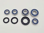 Suzuki GT185K Adventurer 1973-1977 Front And Rear Wheel Bearings Seals. Fixed Price $33.99.