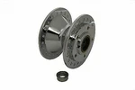 Chrome Front Wheel Hub For Harley Davidson By V-twin. Fixed Price $206.61.