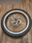 1995 Ktm 250SX Front Wheel Rim Hub With Tire 54609001544. Fixed Price $100.00.