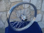 21 2.15" 60 Wheel Front Billet Hub Harley Softail Fxstc 2000-06. Fixed Price $1259.00.