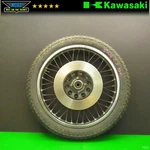 74-78 Kawasaki KZ400 Front Wheel Rim Hub Tire Rotor Genuine Oem 41034-038-80. Fixed Price $100.00.