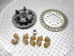 2003 01-05 Kawasaki ZR1200 ZRX1200R Rear Sprocket Gear Hub Damper Rotor Lot. Fixed Price $46.49.