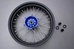Blue Supermoto Spoked Rim Front Wheel For Suzuki 650 2015-24 3,5''X17''. Fixed Price $436.28.
