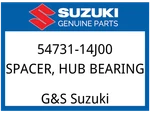Suzuki Oem Part 54731-14J00 Spacer,fr Hub Bearing. Fixed Price $23.46.