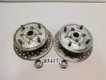2007 Yamaha Rhino 660 Oem Front Wheel Hubs & Rotors 5UG-F5111-10-00. Fixed Price $63.99.