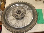 2000 Honda XR100R CRF100F Oem Back Wheel Rim Tire Araya Japan 16-1.60. Fixed Price $265.00.