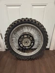 2002 Yamaha YZ250F Rear Wheel Rim 19X2.15 Oem W/ Rotor Sprocket Tire 5NL. Fixed Price $135.99.