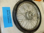 1980 Amf Moped Bicycle Roadmaster Oem Original Front Wheel Rim Tire Brake 16". Fixed Price $75.00.