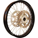 Warp Complete Rear Wheel - Silver/black, 2.15X19. Fixed Price $440.00.