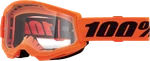 100% Strata 2 Junior Mx Motocross Goggles Neon Orange W/clear Lens. Fixed Price $29.95.