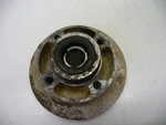 #3293 Kawasaki KZ400 K4E Rear Hub / Cush Drive. Fixed Price $18.99.