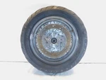 Harley Dyna Sportster & Softail Laced 16" Rear Wheel Rim Tire Chrome - Bent. Fixed Price $99.99.