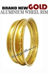 Suzuki RM80 Z/d/e/f 1982 1983 1984 1985 Aluminium (gold) Front+rear Wheel Rim. Fixed Price $90.00.