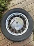 1986 Suzuki VS700 Intruder Rear Wheel Rim Gl. Fixed Price $99.96.