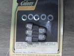 Colony Acorn Head Screw Kit For Rear Wheel Star Shaped Cover #7144-5. Fixed Price $11.00.