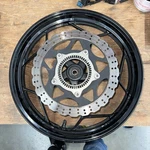 14-17 Kawasaki Ex 300 Ninja Front Wheel. Fixed Price $265.00.
