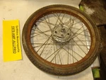 1979 Amf Moped Bicycle Allpro Oem Original Front Wheel Rim Tire Brake Hub Plate. Fixed Price $88.00.