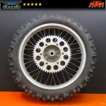 1996 Ktm 300 Exc Rear Wheel Hub Spokes Rotor Sprocket Rim Tire Genuine Oem. Fixed Price $115.00.