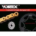 Vortex Sprocket/chain Kit Gold CKG5136. Fixed Price $270.26.