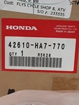New Genuine Honda 42610-HA7-770 Hub, Rr. Fourtrax TRX350 1986-89. Fixed Price $161.80.