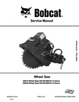 Bobcat WS18 WS24 Wheel Saw Service Shop Repair Manual 6901389. Fixed Price $19.99.