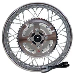 For Yamaha 02-UP 14" Rear Rim Wheel Assy Sprocket Oversize Spoke. Fixed Price $329.99.