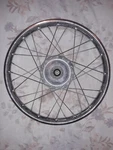 1974-75 Yamaha TY80 Front Wheel 16 X 1.40. Fixed Price $110.00.