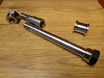 Bsa A7 / A10 Stainless Axle Rear Wheel Spindle, Spacer & Nut 42-6325 42-6320. Fixed Price $201.47.