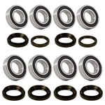 Front & Rear Wheel Bearings Seal Kits For 05-13 Yamaha Rhino 450 660 700. Fixed Price $44.96.