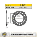 Suzuki Gsx Hayabusa 1300 From 2008 To 2017 Ergal Rear Sprocket 530 43 Teeth. Fixed Price $71.73.