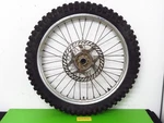 1992 Kawasaki KDX250 Oem Front Wheel Hub Tire Brake Disk Good Shape 21 Inch. Fixed Price $85.00.
