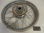 1974 Honda Elsinore Genuine Rear Wheel Spoke Hub 1.85X16 Rim Set. Fixed Price $159.00.