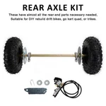 29" Rear Axle Assembly Complete Wheel Hub Kit For Go Kart Quad Trike Drift Bikes. Fixed Price $149.34.