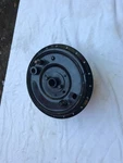 Harley Flathead 45 Wla Front Brake Drum And Backing Plate. Fixed Price $450.00.