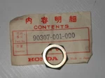 Honda Nut, Rear Axle Sleeve 90307-001-000. Fixed Price $6.99.