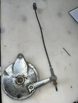Rear Brake Drum Yamaha DT100 1974. Fixed Price $43.64.