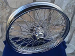 21" 3.25 60 Spoke Front Tubeless Custom Wheel Harley Fxst & Dyna Fxdwg 00-05. Fixed Price $1272.00.