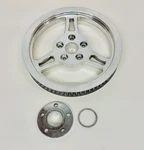Pm Chicane 70 Tooth 1-1/2" Belt Drive Billet Rear Pulley For Custom Harley. Fixed Price $350.00.
