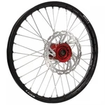 Warp 9 Complete Wheel Kit - Front 21 X 1.60 Black Rim/red Hub/silver Spokes And. Fixed Price $408.40.