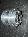 Harley Davidson Front Wheel Hub. Dual Brake Discs. Fits 40 Spoke Rim. Fixed Price $120.00.