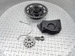 2014 12-14 Bmw S1000RR Oem Rear Front Sprocket Hub Cover Hardware Lot. Fixed Price $67.76.