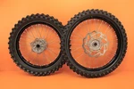 2015 09-18 Oem Front Rear Wheel Set Hub Rim Spoke Tires 19/21. Fixed Price $379.99.